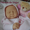 "Margot" et son trousseau à l'atelier - Bébé à réserver -