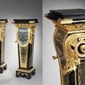 Suite de quatre gaines sur un modèle d'André-Charles Boulle 