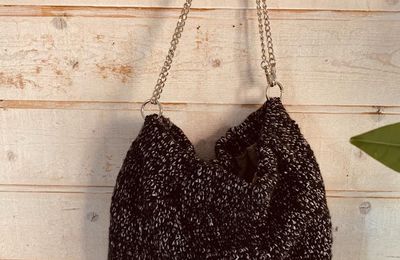 Tuto crochet un Sac  façon Bash / sac seau / besace