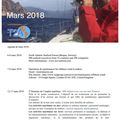 Agenda de la Mer : mars 2018 - Agenda of the Sea : March 2018