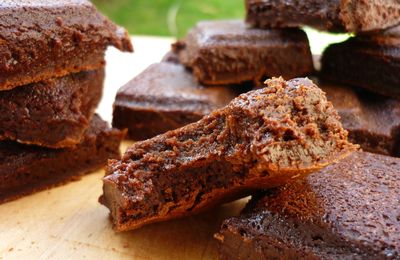 Fondant chocolat et fleur de sel ...parfait!!!!