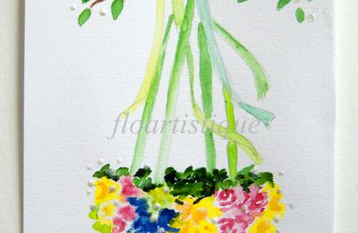 FAIRE-PARTS MARIAGE AQUARELLE