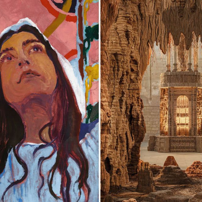 Deux expos ébourrifantes à voir au Grand Palais : Eva Jospin, Grottesco & Claire Tabouret, D’un seul souffle