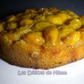 Gâteau mirabelles et caramel