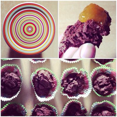 Cupcakes chocolat sans sucre