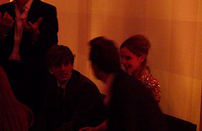 Emma Watson and her brother at the Burberry After Party