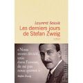 Les derniers jours de Stefan Zweig, roman de Laurent Seksik