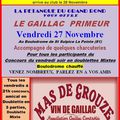 Gaillac Primeur et doublettes mixtes