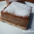 Carrés Sablés & Fondants à la Crème de Marrons Vanillée ( Sans Beurre )