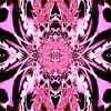Avatar motif symétrique rose et noir