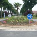 Rond-point à Le Coudray-Montceaux