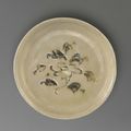 Saucer, Vietnam, Trần or Later Lê dynasty, late 14th-early 15th century