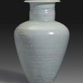 A Northern celadon vase, China, Northern Song dynasty (AD 960-1127)