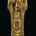 A rare gilt-bronze figure of Buddha, Liao dynasty (AD 907-1125)