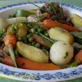 Printemps en Ardèche : Chevreau aux petits légumes 