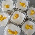 Tapioca au lait de coco et mangue