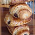 MES PREMIERS PAINS AU CHOCOLAT : UNE REUSSITE !