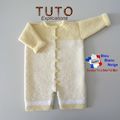 TUTO tricot bb FACILE et PREMA BOUTIQUE bebe modele layette bébé et patron a tricoter Explications brassière, bonnet, chaussons et Reborn