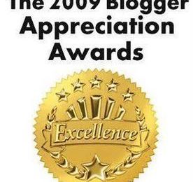 The 2009 Blogger Appreciation Adwards