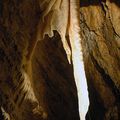 Intérieur des grottes de TRABUC dans le GARD