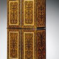 Pierre Gole (v. 1620-1685), reçu maître en 1651, Armoire en marqueterie d'ébène sur bois de sycomore. Epoque Louis XIV