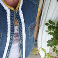 DIY -TUTO # Customiser une veste en jean