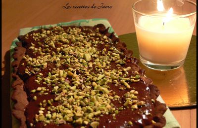 tarte au chocolat fondant