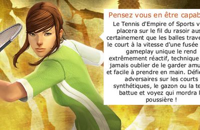 Univers virtuel pour sportif.