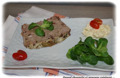 TERRINE AU PORC ET INSERT FOIE DE VOLAILLE