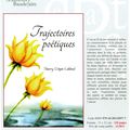 Le recueil "Trajectoires poétiques" est en vente