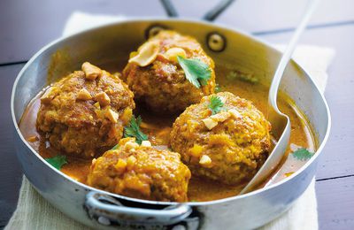 Boulettes de porc au curry