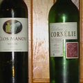 Clos Manou 2009 (Médoc) et Cornélie 2006 ( Haut-Médoc)