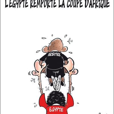 bravo "le trophée" pour l'Egypte !!
