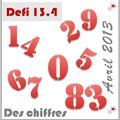 Défi 13.4 : des chiffres