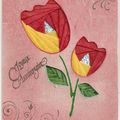 Tulipe en iris folding