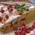 Gâteau aux groseilles