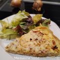 TARTE A L'OIGNON ET JAMBON 