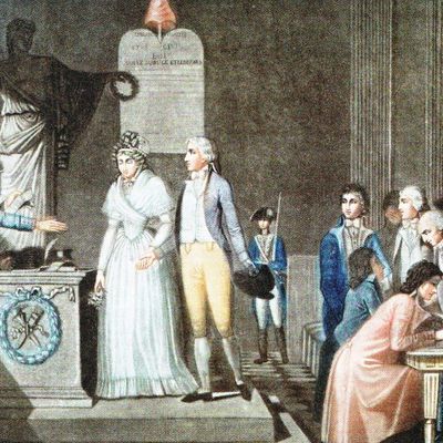 Le 11 prairial de l’an 5, jour de la fraise (le mardi 30 mai 1797) avait lieu le mariage de Jean Billetk, prisonnier tchèque