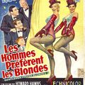 Les affiches de Gentlemen Prefer Blondes