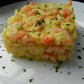 risotto aux crevettes § curcuma