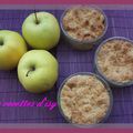 crumble aux pommes