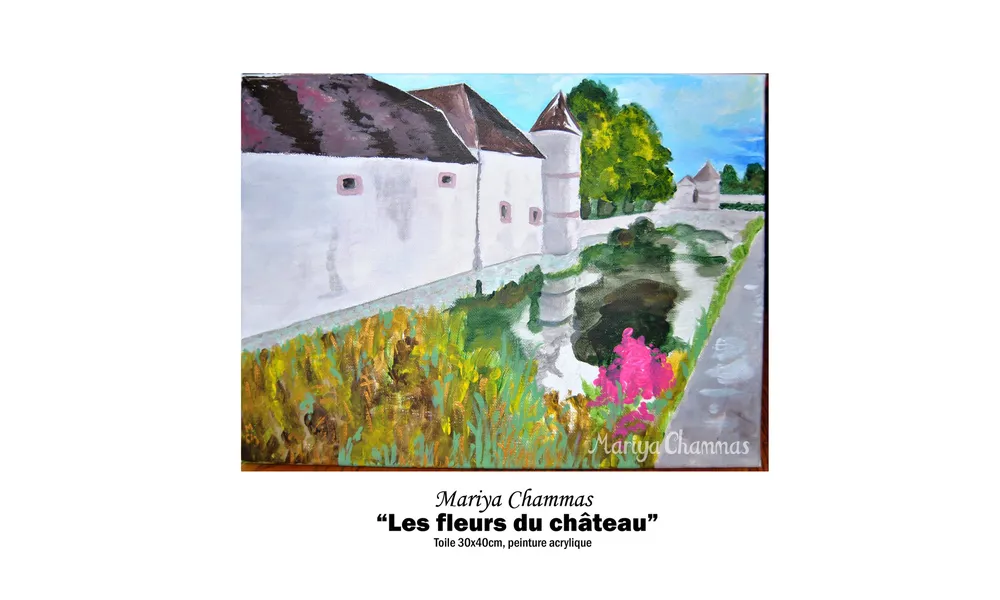 Tableau "Les fleurs du château"