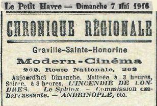 Le Havre Cinéma Gaumont Pathé Lecesne reconstruction Perret star Apollo Grillon Alhambra, Sirius Vox Rex Scala Royal Rio Réau Paris Sainte Adresse Lido  Normandy