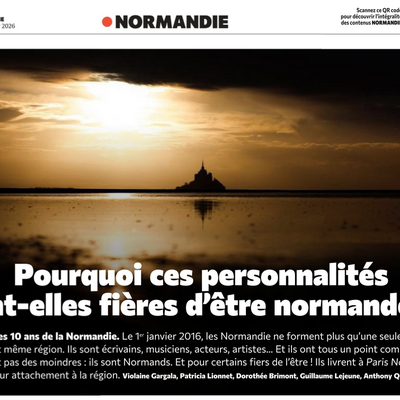 Normandie: Les Pipoles ne s'y intéressent pas vraiment et donc n'en ont rien à dire d'intéressant...