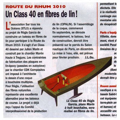 Voiles et Voiliers Novembre 2008