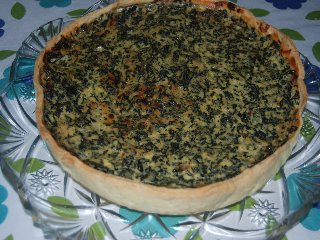 Quiche aux épinards et au fromage blanc : une légèreté inégalée.