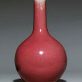 A copper-red-glazed vase, 18th century