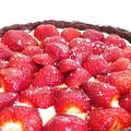 Tarte aux fraises à ma façon