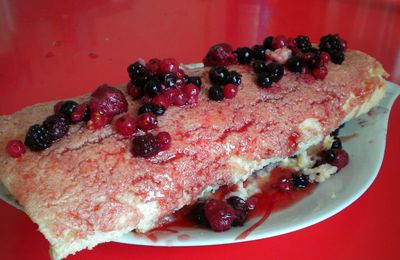 Biscuit Roulé au Fruits Rouges