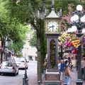 The Gastown Steam Clock, Vancouver.